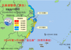 台风“普拉桑”将影响东
